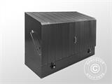 Bike storage, Protect-a-Cycle, Trimetals, 1.96x0.89x1.33 m, 1.74 m²,  Anthracite