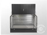 Bike storage, Protect-a-Cycle, Trimetals, 1.96x0.89x1.33 m, 1.74 m²,  Anthracite