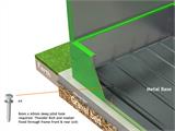 Aufbewahrungsbox für Fahrräder, Protect-a-Cycle, Trimetals, 1,96x0,89x1,33m, Anthrazit