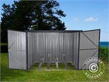 Bike shed 2.03x1.98x1.57 m ProShed®, Anthracite