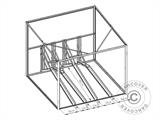 Sykkelskur 2,03x1,98x1,57m ProShed®, Antrasitt