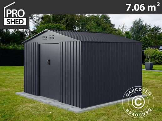 Garden Shed 2.77x2.55x1.92 m ProShed®, Anthracite