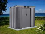 Garden Shed w/Flat Roof 2.01x1.21x1.76 m ProShed®, Aluminium Grey