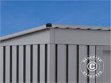 Garden Shed w/Flat Roof 2.01x1.21x1.76 m ProShed®, Aluminium Grey