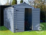 Polycarbonate Garden shed SkyLight, Palram/Canopia, 1.85x3.04x2.17 m, Grey