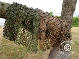 Camouflage net Woodland BASIC LIGHT, 1.4x3 m