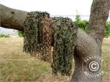 Camouflage net Woodland BASIC LIGHT, 1.4x3 m