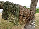 Filet camouflage Woodland BASIC LIGHT, 2,4x6m