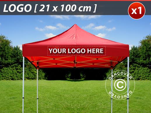 1 vnt. FleXtents apsiuvo atspaudas 21x100cm, viduryje