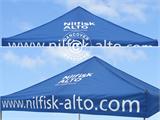 1 szt. FleXtents nadruk na falbanę 21x590cm, wycentrowany