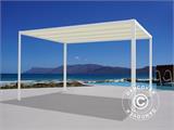 Pavilhão Pergola San Fernando, 4x3m, Branco/Bege