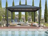 Gazebo Dallas 3,64x4,26m, Antracite