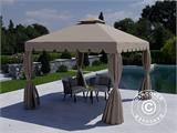 Gazebo Osiris 3x3 m, Dark beige