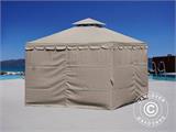 Pavillon Osiris 3x3m, Dunkelbeige