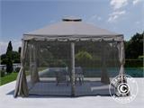 Pavillon Osiris 4x4m, Grau