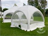 Tendone a cupola Multipavillon 3x6m, Bianco
