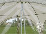 Carpa Multipavillon en forma de cúpula 3x6m, Blanca