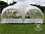 Kupolasti šator za zabave Multipavillon  6x6m, Bijeli