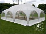 Kupolasti šator za zabave Multipavillon 6x9m, Bijeli