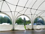 Kuppelzelt Multipavillon 6x9m, Weiß