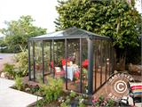 Orangerie/Pavillon LEDRO, 12,96m², Palram/Canopia, 3,6x3,6x2,95m, Grau