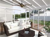 Conservatory SanRemo, Palram/Canopia, 3x5.46 m, White