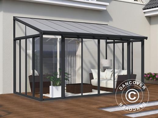 Conservatory SanRemo, Palram/Canopia, 3x4.25 m Anthracite