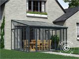 Conservatory SanRemo, Palram/Canopia, 4x4.25 m, Anthracite