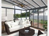 Conservatory SanRemo, Palram/Canopia, 4x4.25 m, Anthracite