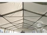 Carpa para fiestas, SEMI PRO Plus CombiTents® 6x12m 4 en 1, Blanco