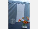 Šator za zabave Exclusive 5x12m PVC, Bijela/Siva