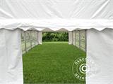 Tente de réception Exclusive 5x12m PVC, Blanc