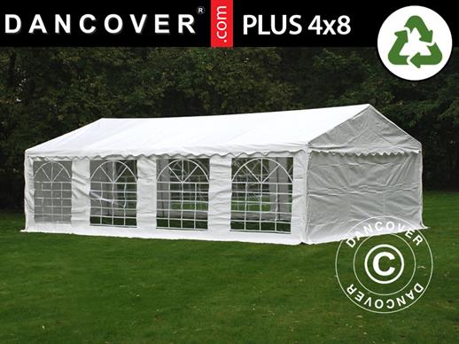 Marquee PLUS 4x8 m PE, White