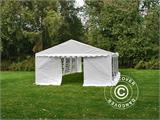 Partytent PLUS 5x10m PE, Wit