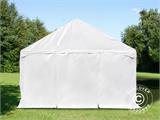 Tenda para festas Original 5x10m PVC, "Arched", Branco