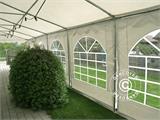 Partytelt Exclusive 6x10m PVC, Hvit