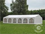 Carpa para fiestas Exclusive 6x12mPVC, "Arched", Blanco