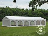 Partytelt Exclusive 6x12m PVC, "Arched", Hvit