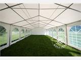 Šator za zabave Exclusive 6x12m PVC, Bijela