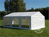 Tendone per feste Original 4x6m PVC, "Arched", Bianco