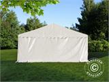 Šator za zabave, semi pro CombiTents® 6x12m, 4-u-1, Bijela