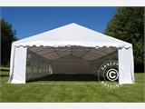 Šator za zabave, semi pro CombiTents® 6x14m, 5-u-1, Bijela