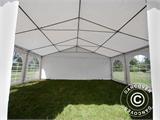 Šator za zabave Original 6x6m PVC, Bijela