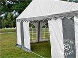 Šator za zabave Original 6x8m PVC, Siva/Bijela
