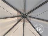 Pagoda šator za zabave Exclusive 5x5m PVC, Bijela