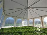 Pagode telt Exclusive 6x6m PVC, Hvit