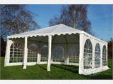 Pagode telt Exclusive 7x7m PVC, Hvit