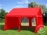Šator za zabave UNICO 4x4m, Crvena