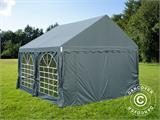 Partytent UNICO 4x4m, Donkergrij