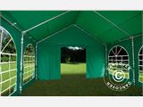 Šator za zabave UNICO 4x4m, Tamno zelena